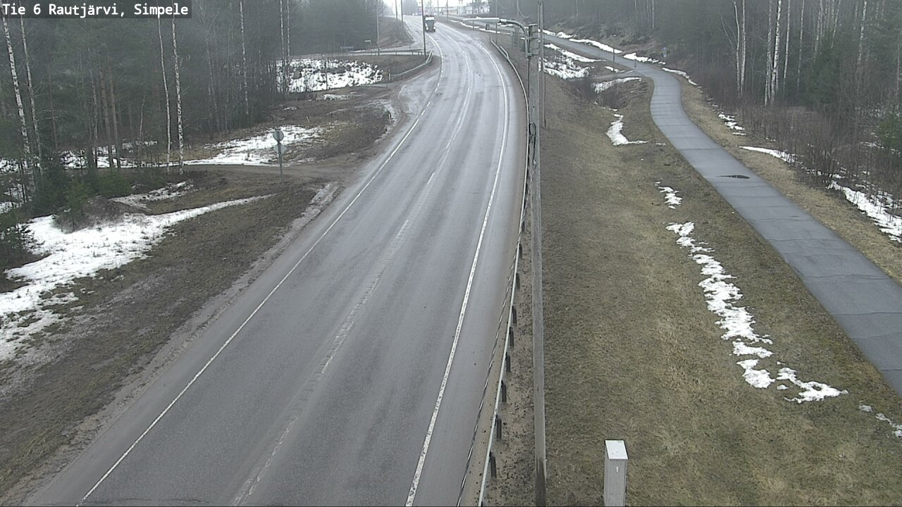 Kelikamerat Kuva Tie 6 Rautjärvi, Simpele, Rautjärvi, Etelä-Karjala