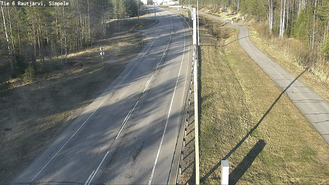 Kelikamerat Kuva Tie 6 Rautjärvi, Simpele, Rautjärvi, Etelä-Karjala