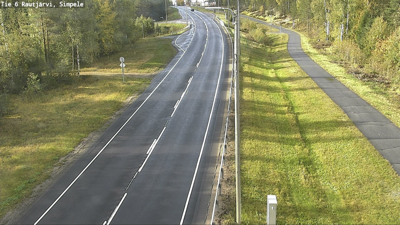 Kelikamerat Kuva Tie 6 Rautjärvi, Simpele, Rautjärvi, Etelä-Karjala