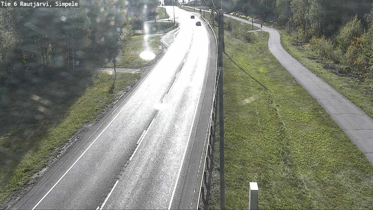 Kelikamerat Kuva Tie 6 Rautjärvi, Simpele, Rautjärvi, Etelä-Karjala