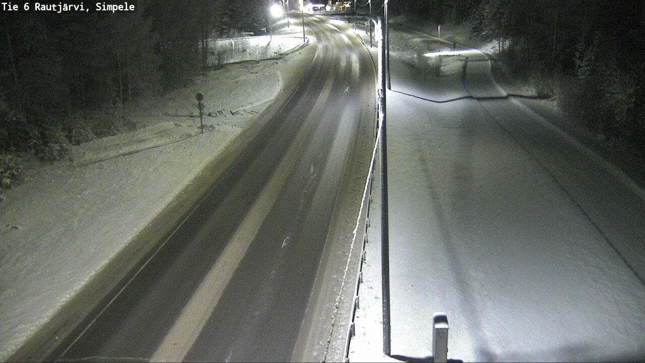 Kelikamerat Kuva Tie 6 Rautjärvi, Simpele, Rautjärvi, Etelä-Karjala