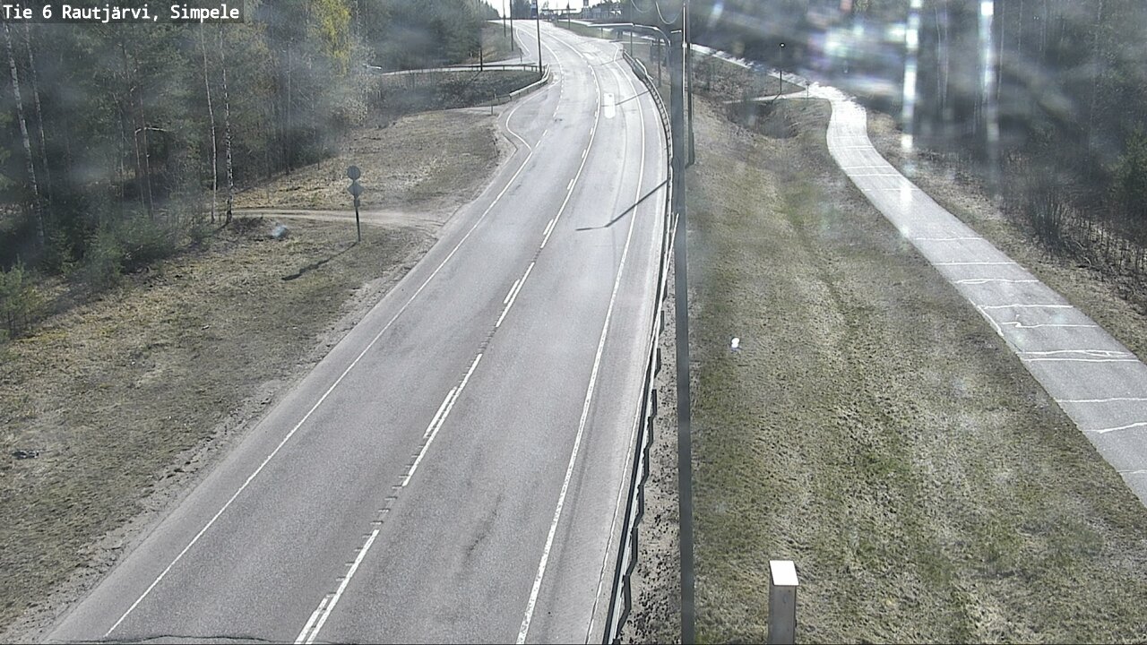 Kelikamerat Kuva Tie 6 Rautjärvi, Simpele, Rautjärvi, Etelä-Karjala