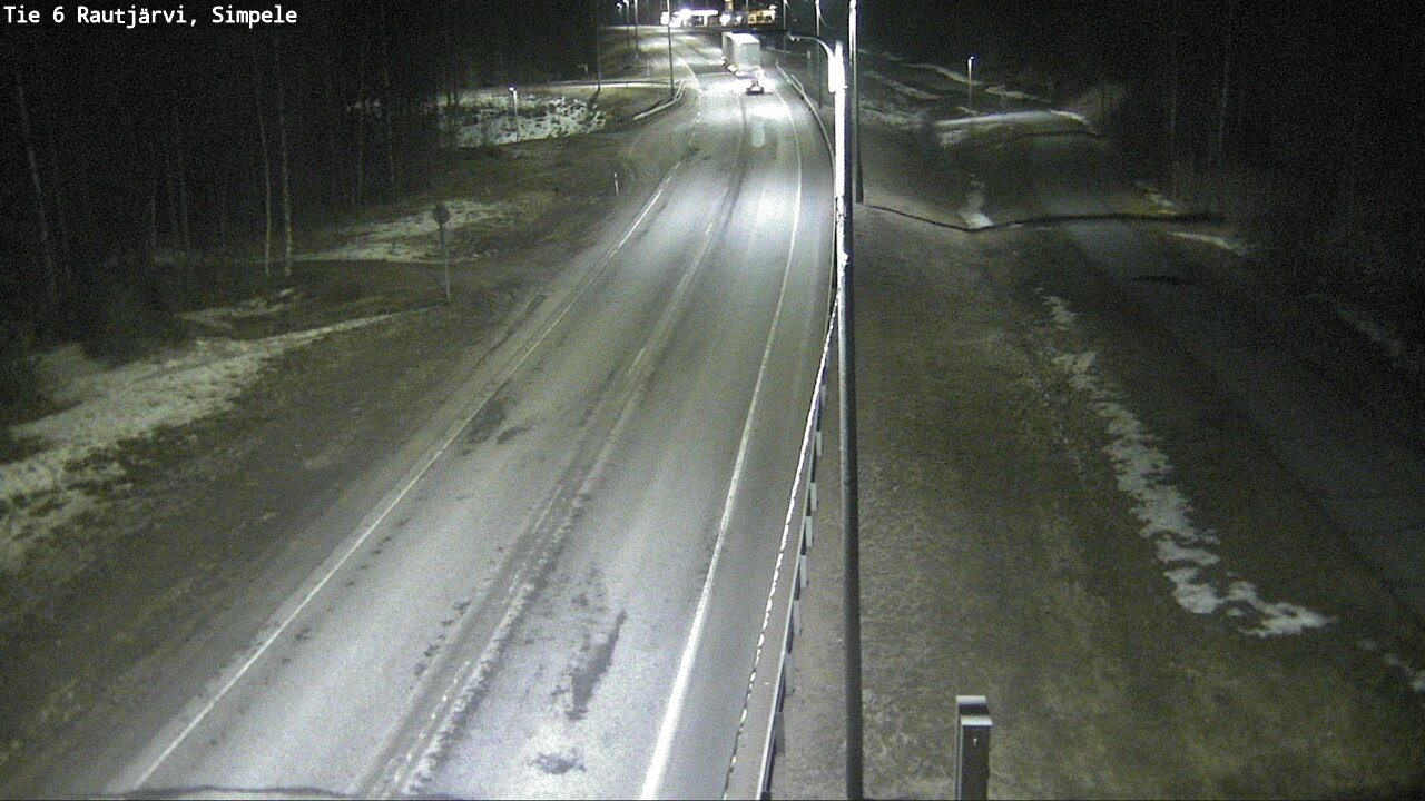 Kelikamerat Kuva Tie 6 Rautjärvi, Simpele, Rautjärvi, Etelä-Karjala