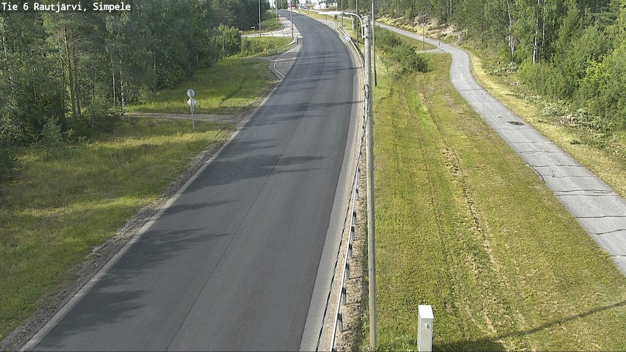 Kelikamerat Kuva Tie 6 Rautjärvi, Simpele, Rautjärvi, Etelä-Karjala