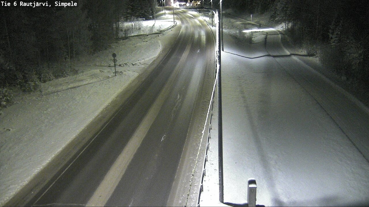 Kelikamerat Kuva Tie 6 Rautjärvi, Simpele, Rautjärvi, Etelä-Karjala