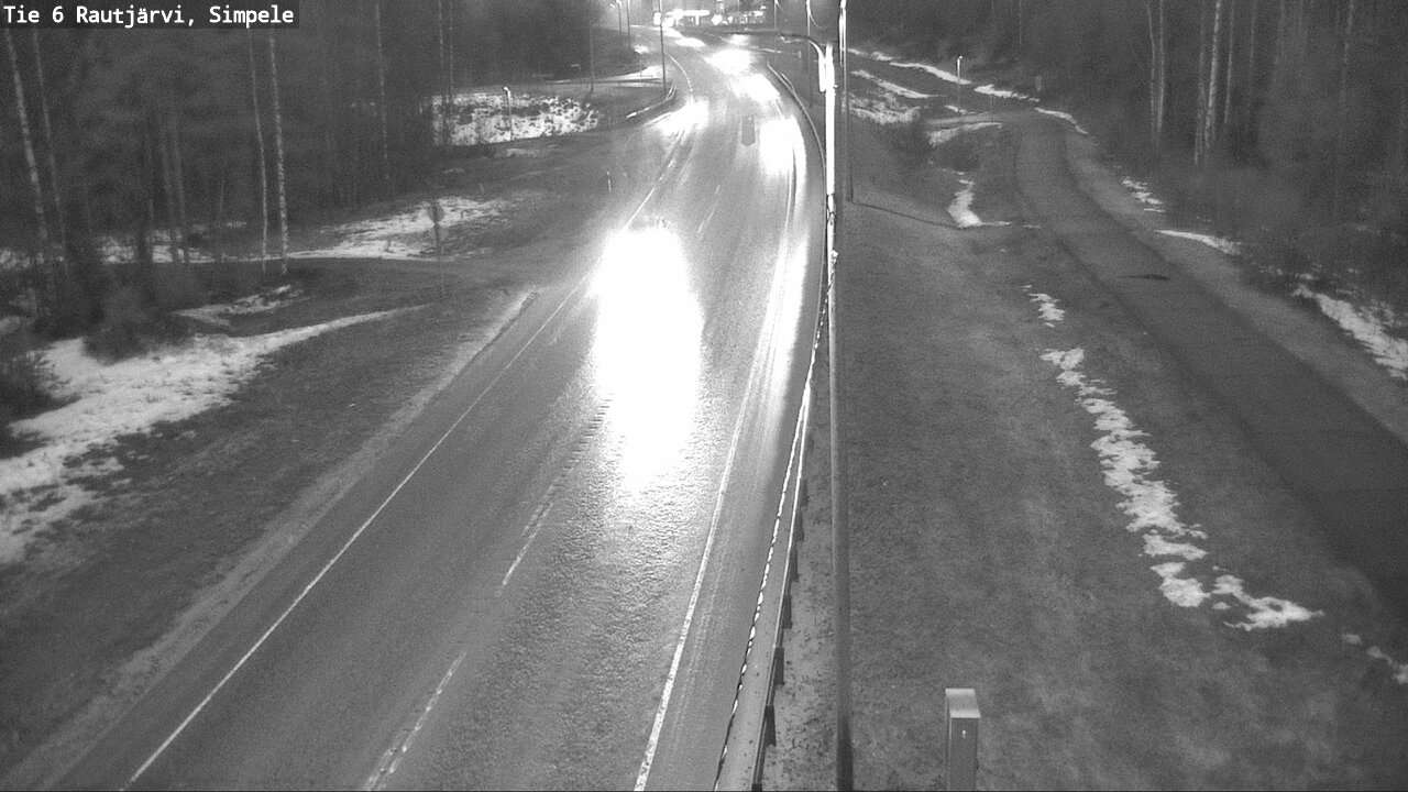 Kelikamerat Kuva Tie 6 Rautjärvi, Simpele, Rautjärvi, Etelä-Karjala