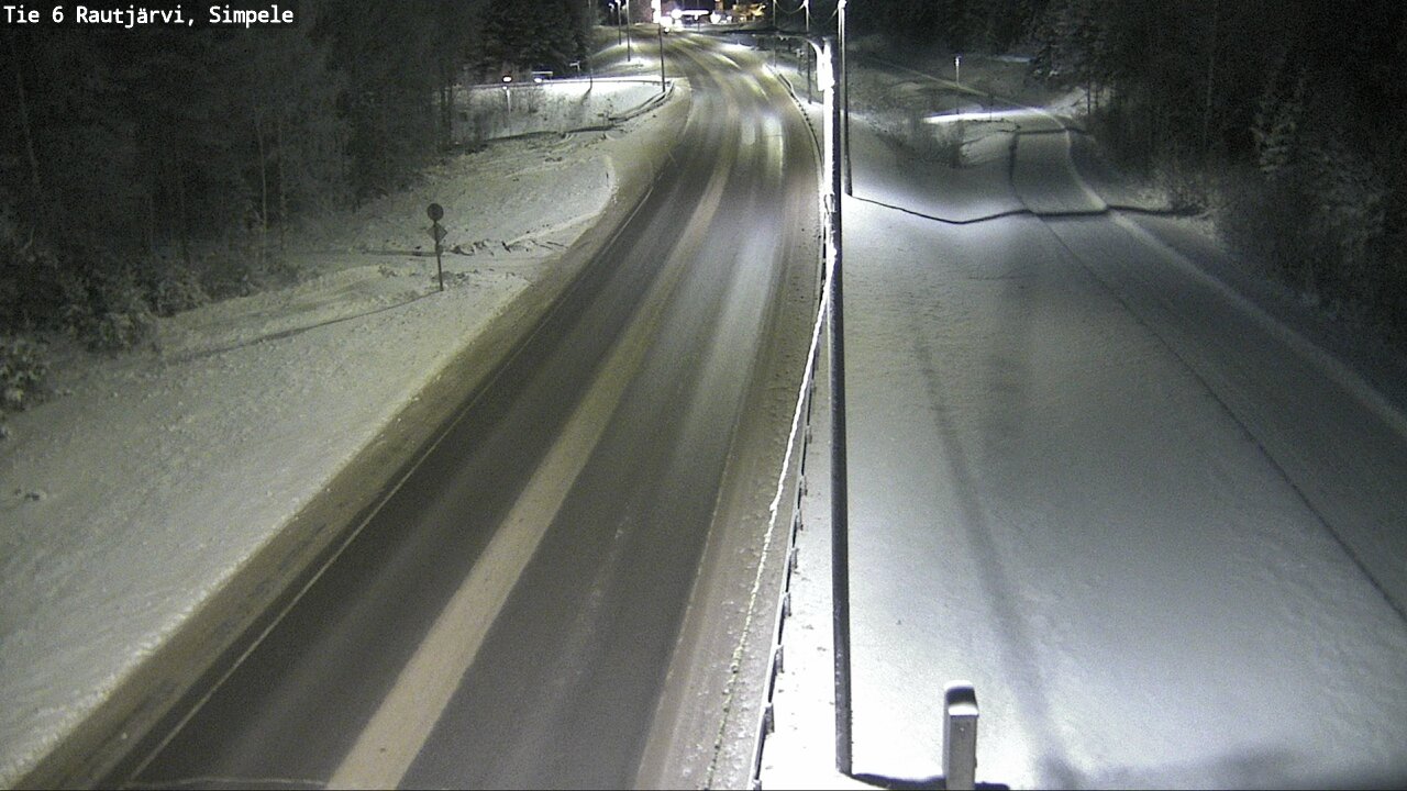 Kelikamerat Kuva Tie 6 Rautjärvi, Simpele, Rautjärvi, Etelä-Karjala