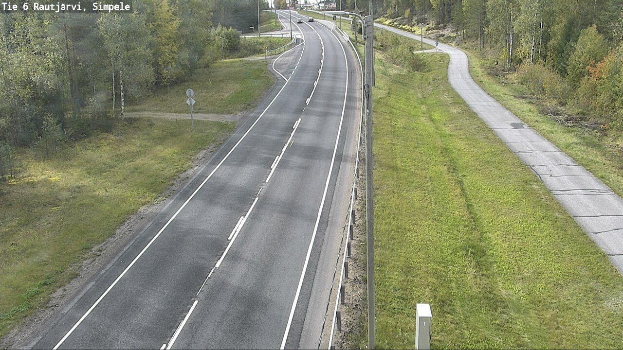 Kelikamerat Kuva Tie 6 Rautjärvi, Simpele, Rautjärvi, Etelä-Karjala