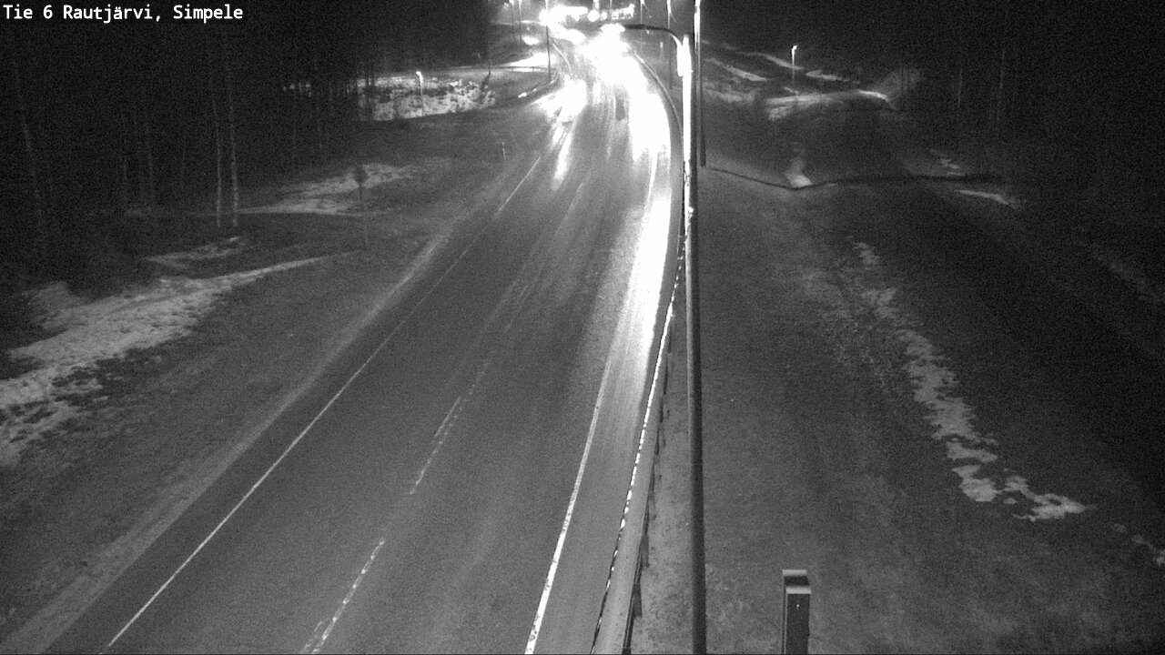 Kelikamerat Kuva Tie 6 Rautjärvi, Simpele, Rautjärvi, Etelä-Karjala