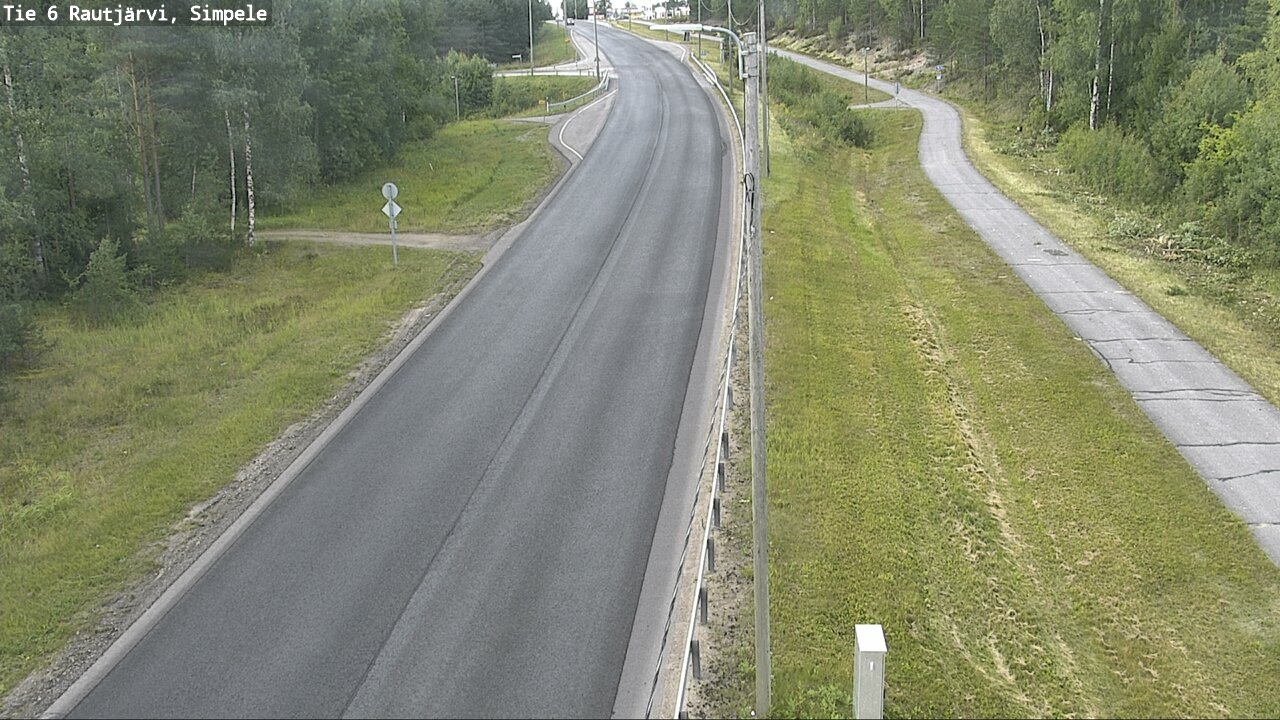 Kelikamerat Kuva Tie 6 Rautjärvi, Simpele, Rautjärvi, Etelä-Karjala