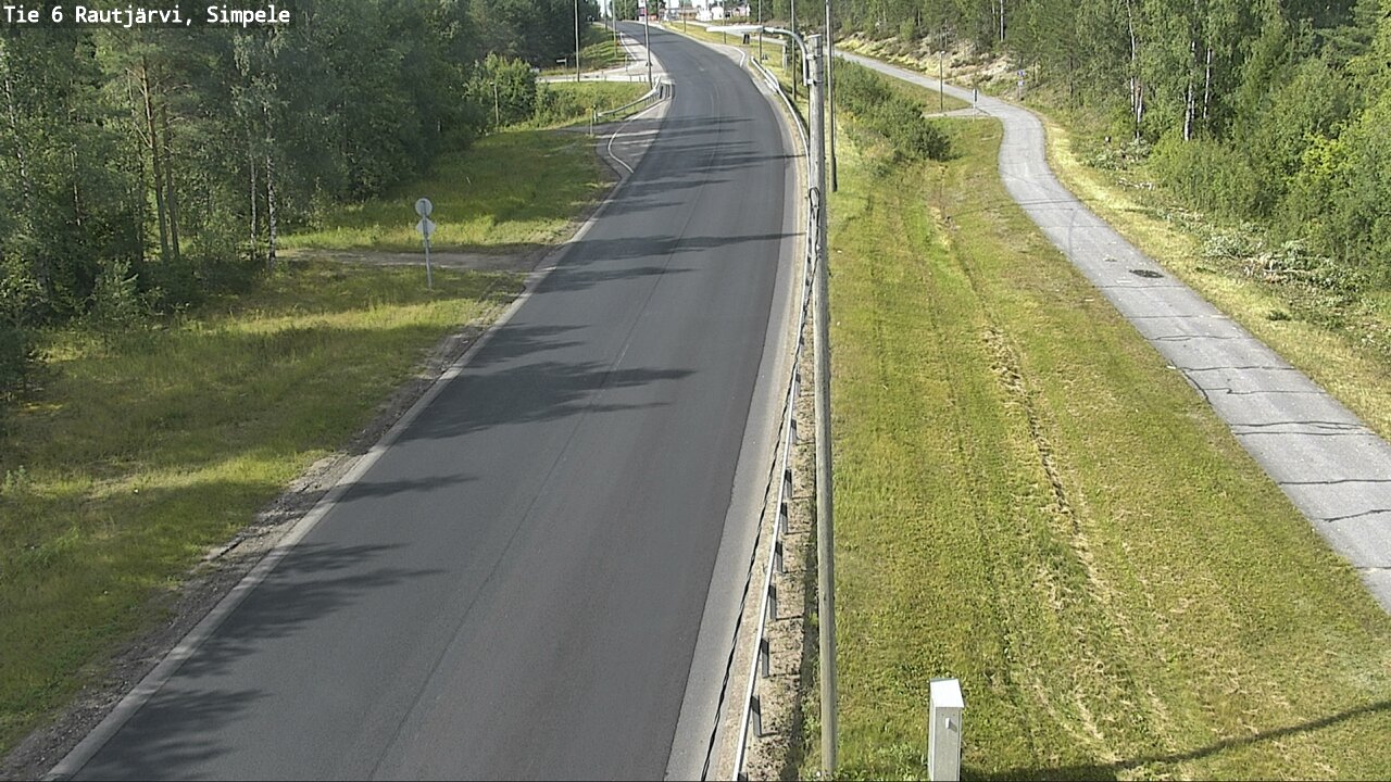 Kelikamerat Kuva Tie 6 Rautjärvi, Simpele, Rautjärvi, Etelä-Karjala