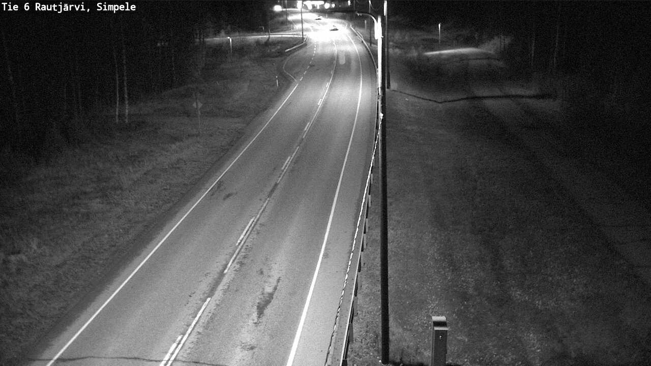 Kelikamerat Kuva Tie 6 Rautjärvi, Simpele, Rautjärvi, Etelä-Karjala