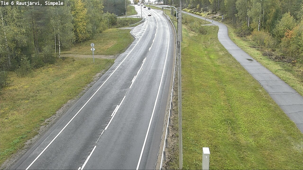 Kelikamerat Kuva Tie 6 Rautjärvi, Simpele, Rautjärvi, Etelä-Karjala