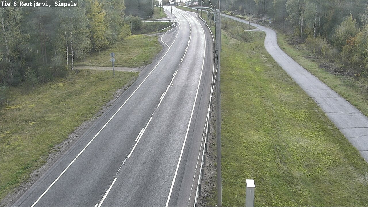 Kelikamerat Kuva Tie 6 Rautjärvi, Simpele, Rautjärvi, Etelä-Karjala