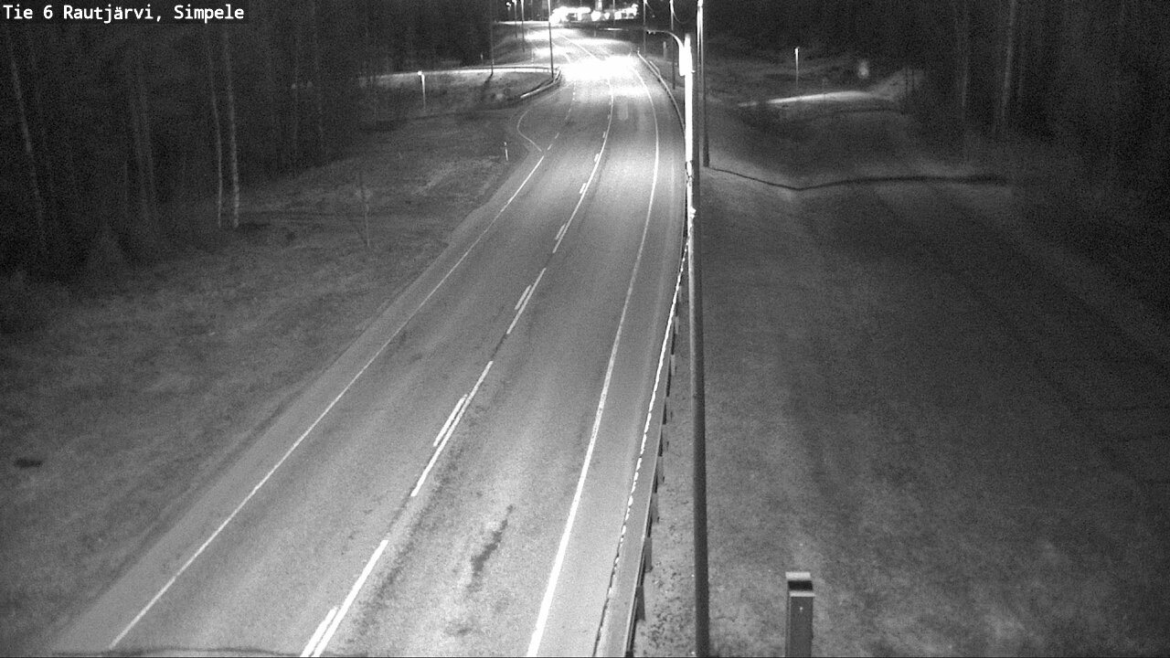Kelikamerat Kuva Tie 6 Rautjärvi, Simpele, Rautjärvi, Etelä-Karjala