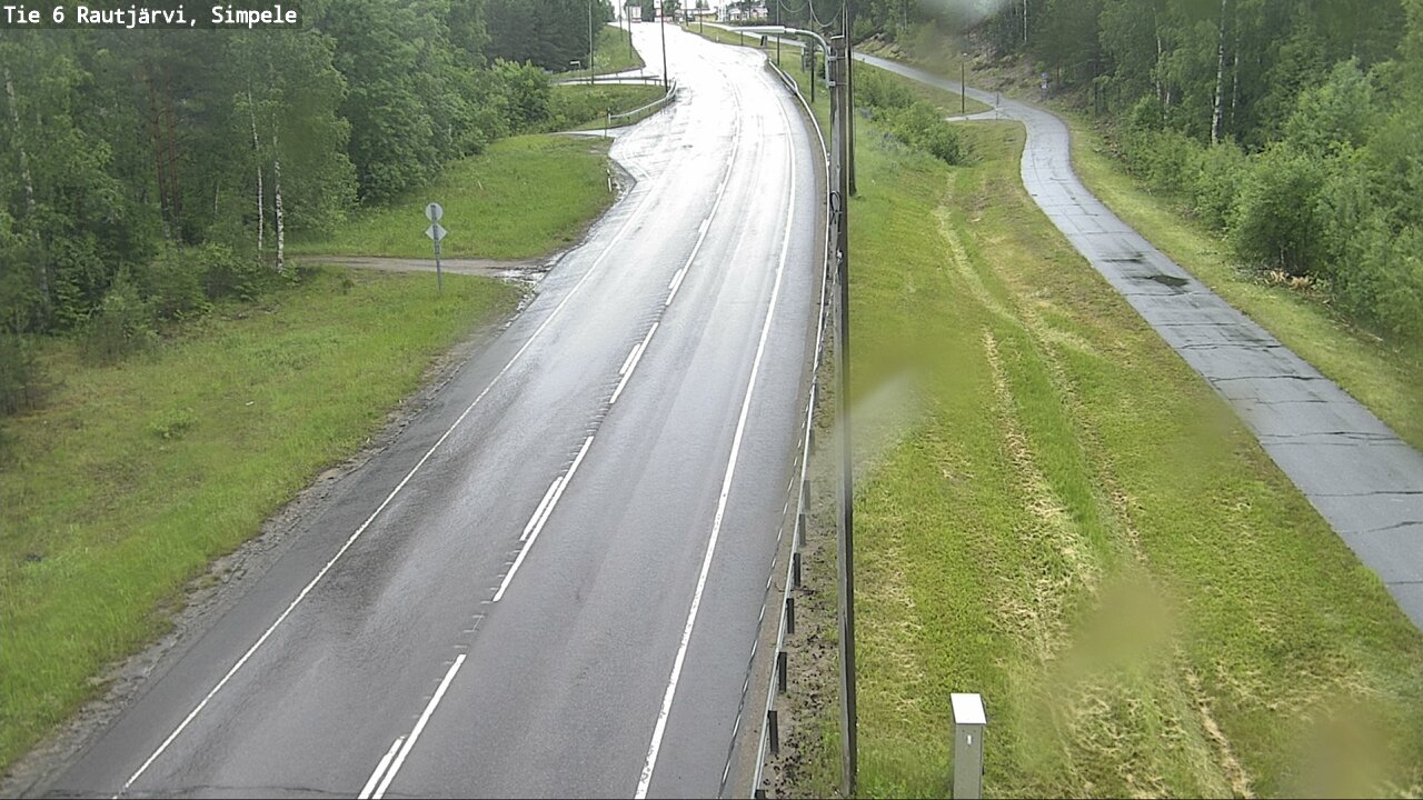 Kelikamerat Kuva Tie 6 Rautjärvi, Simpele, Rautjärvi, Etelä-Karjala