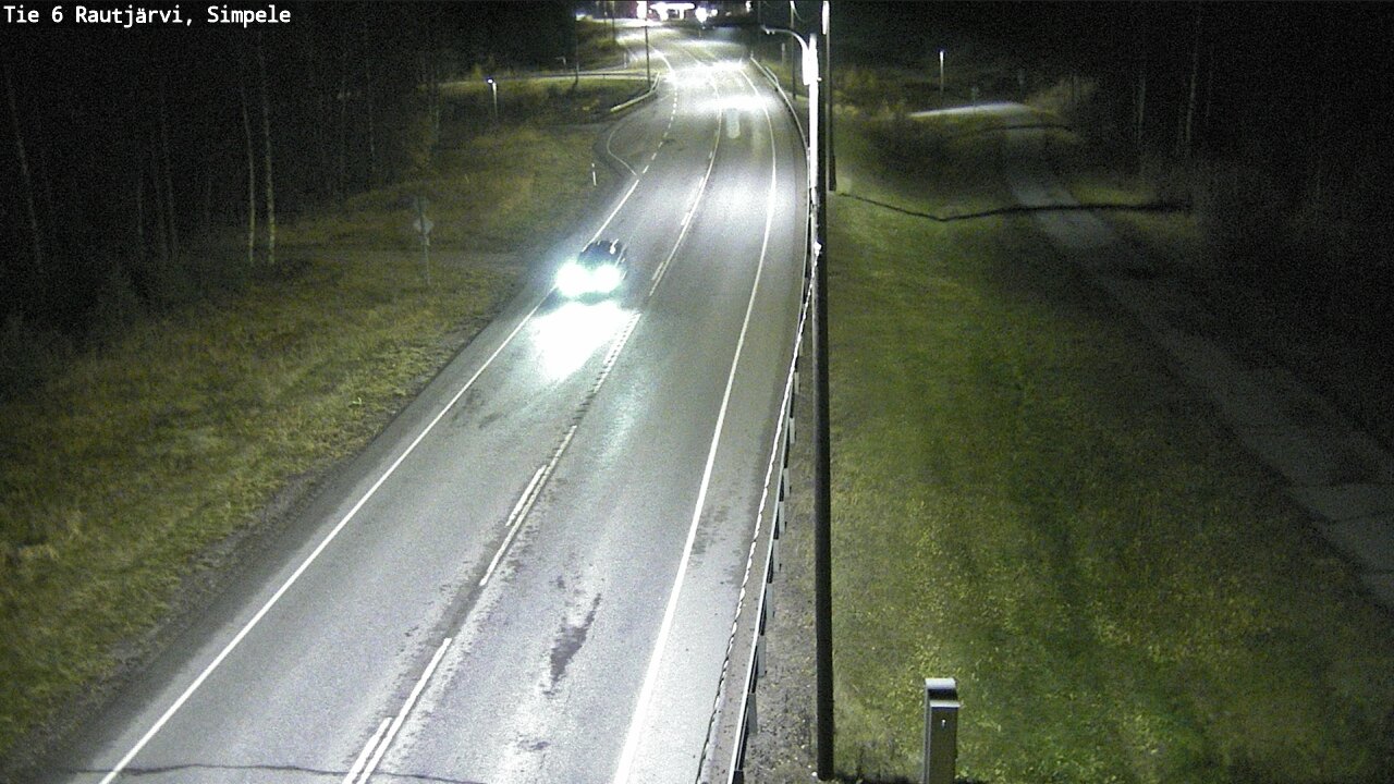 Kelikamerat Kuva Tie 6 Rautjärvi, Simpele, Rautjärvi, Etelä-Karjala