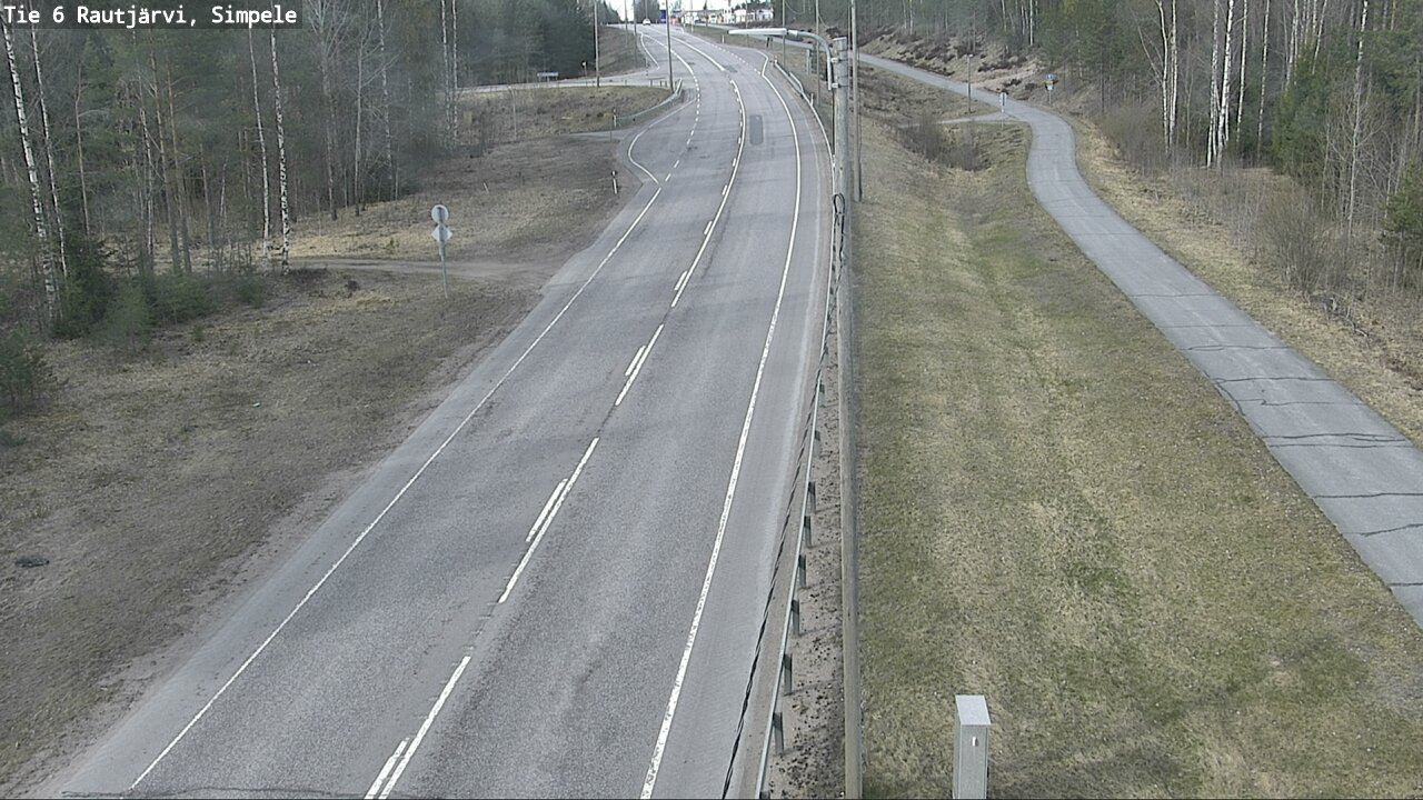 Kelikamerat Kuva Tie 6 Rautjärvi, Simpele, Rautjärvi, Etelä-Karjala