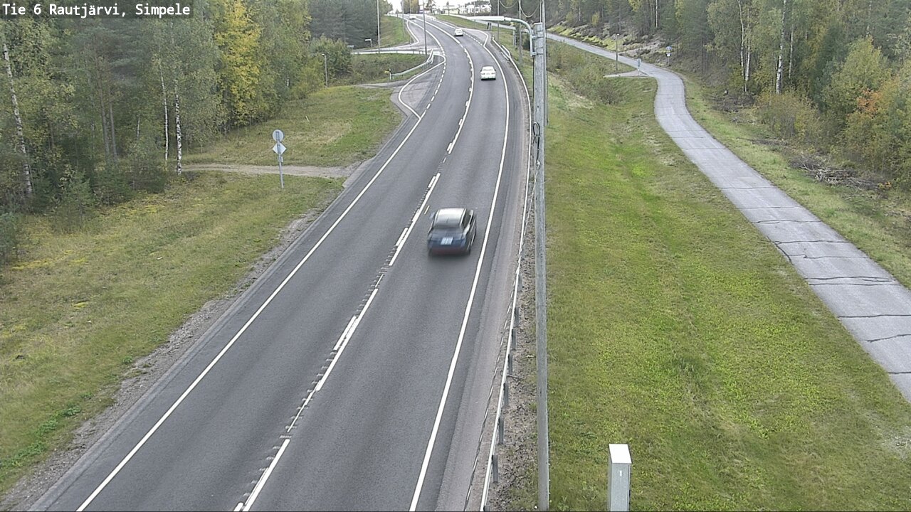 Kelikamerat Kuva Tie 6 Rautjärvi, Simpele, Rautjärvi, Etelä-Karjala