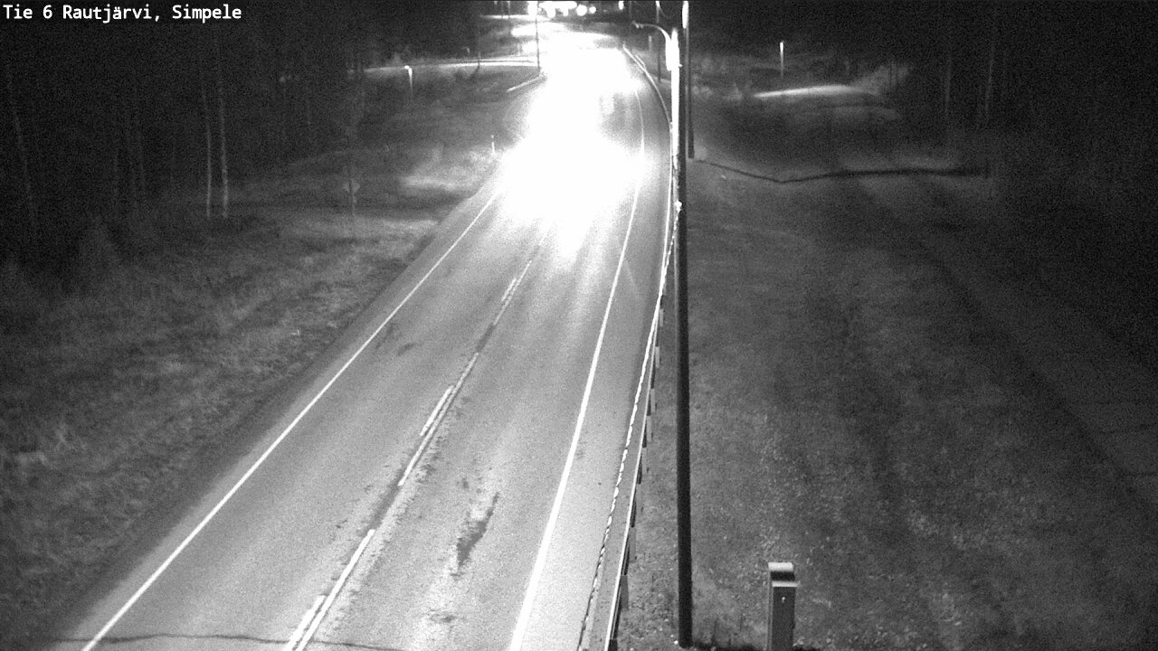 Kelikamerat Kuva Tie 6 Rautjärvi, Simpele, Rautjärvi, Etelä-Karjala