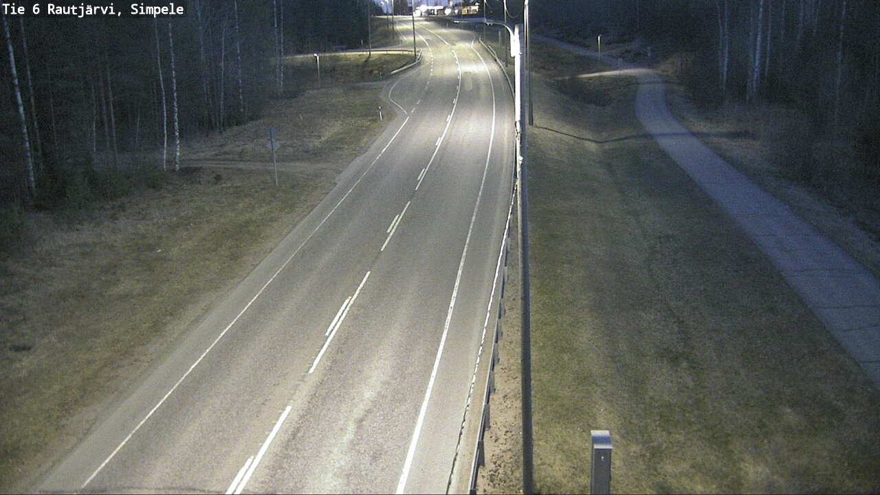Kelikamerat Kuva Tie 6 Rautjärvi, Simpele, Rautjärvi, Etelä-Karjala