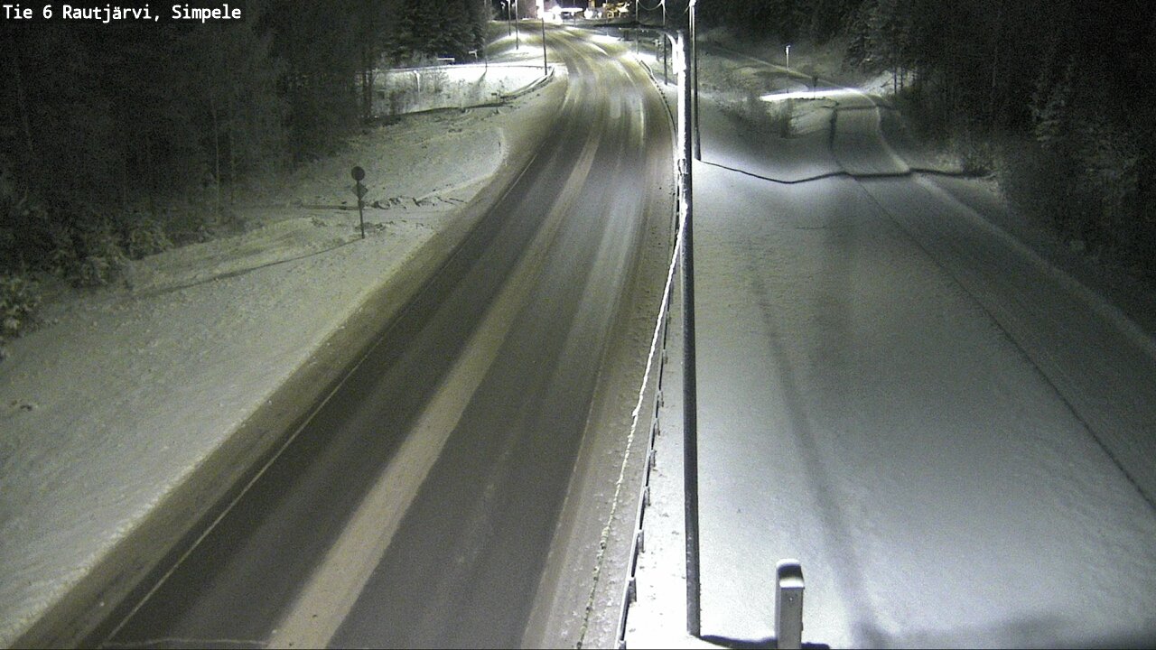 Kelikamerat Kuva Tie 6 Rautjärvi, Simpele, Rautjärvi, Etelä-Karjala