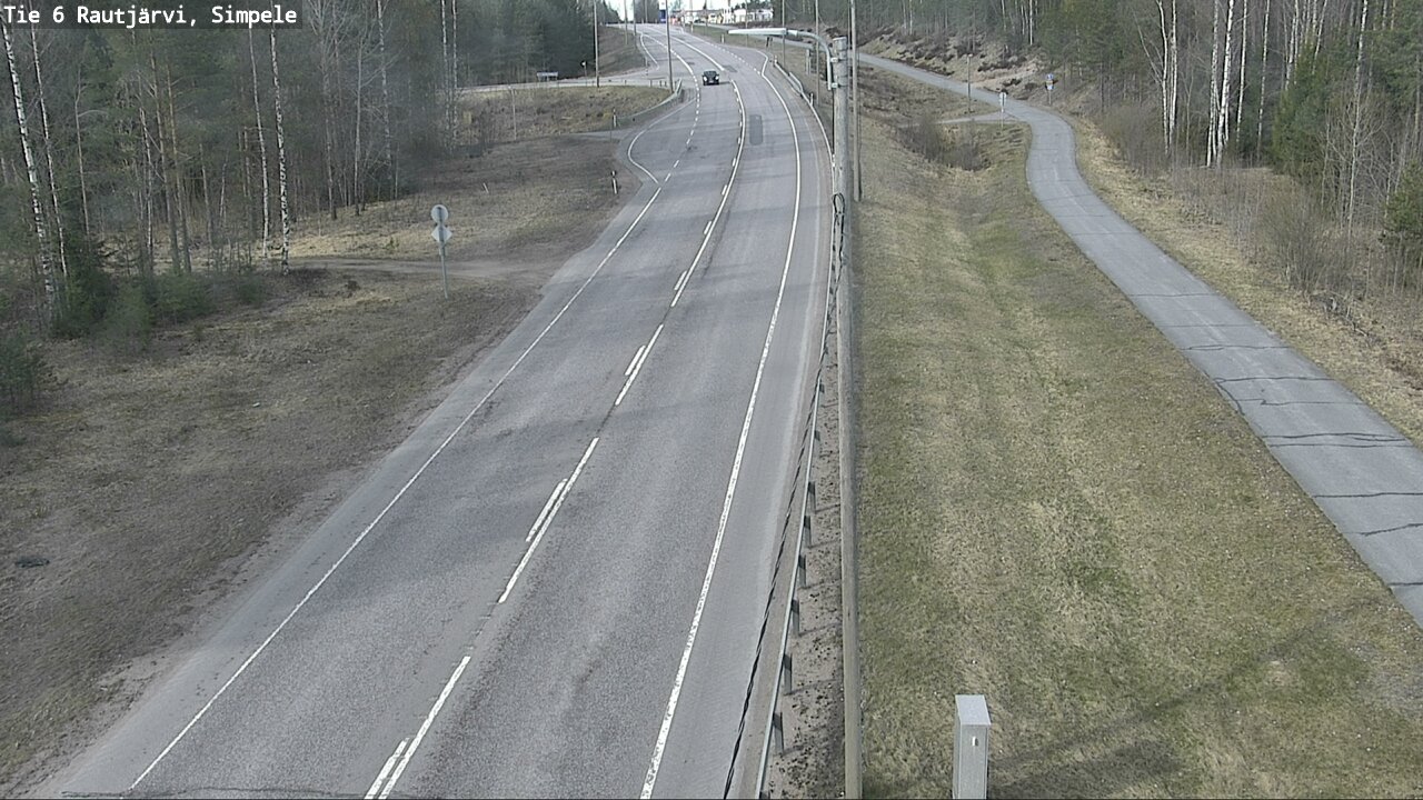 Kelikamerat Kuva Tie 6 Rautjärvi, Simpele, Rautjärvi, Etelä-Karjala