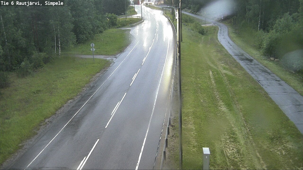 Kelikamerat Kuva Tie 6 Rautjärvi, Simpele, Rautjärvi, Etelä-Karjala