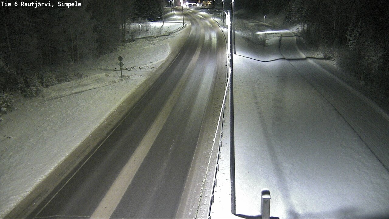 Kelikamerat Kuva Tie 6 Rautjärvi, Simpele, Rautjärvi, Etelä-Karjala