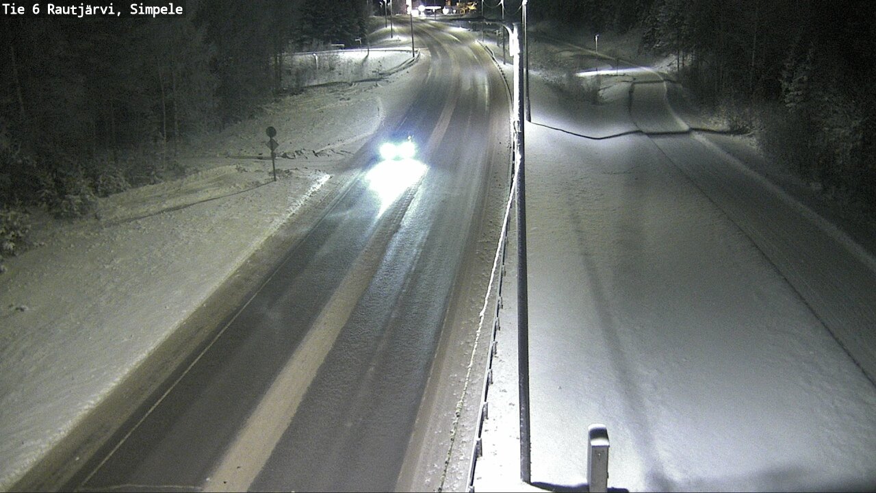 Kelikamerat Kuva Tie 6 Rautjärvi, Simpele, Rautjärvi, Etelä-Karjala