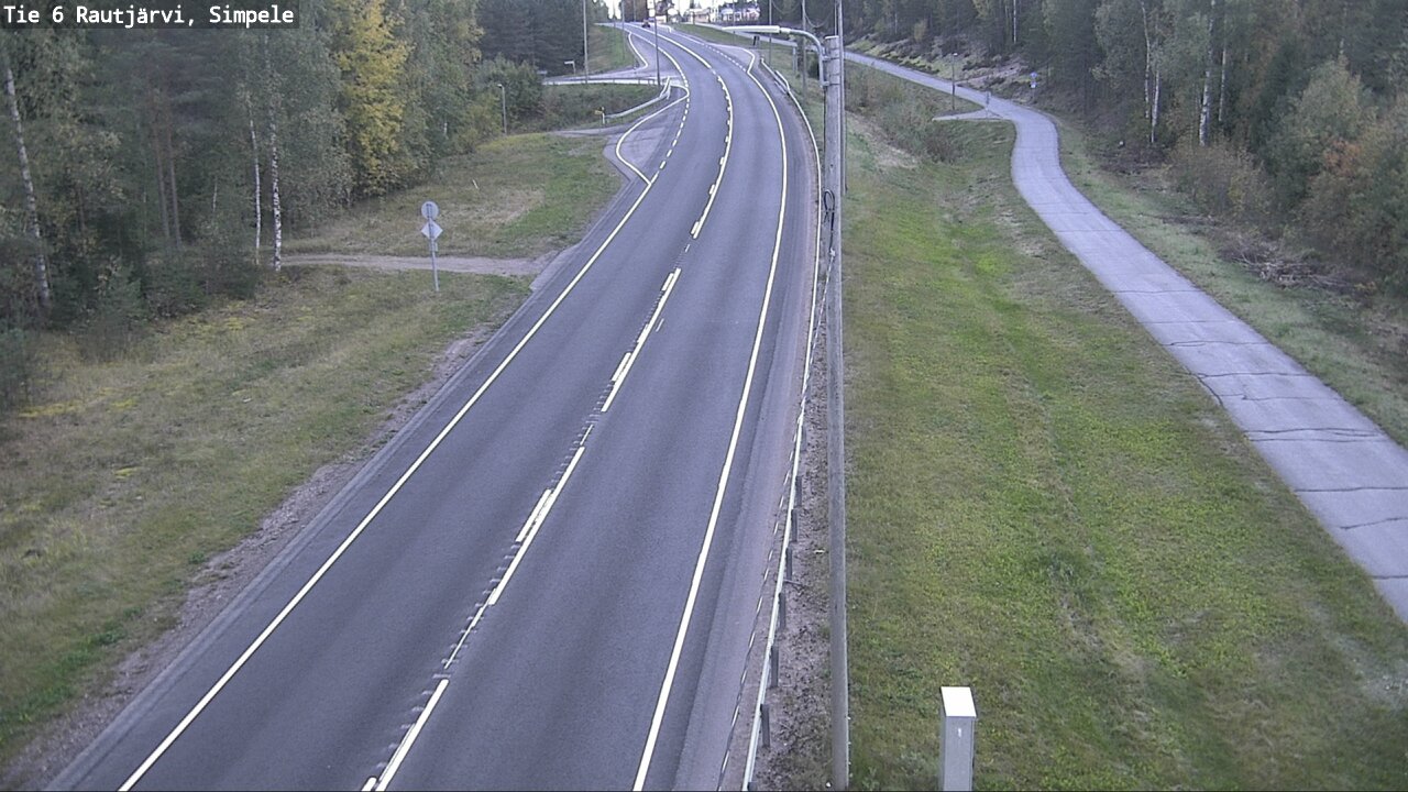 Kelikamerat Kuva Tie 6 Rautjärvi, Simpele, Rautjärvi, Etelä-Karjala