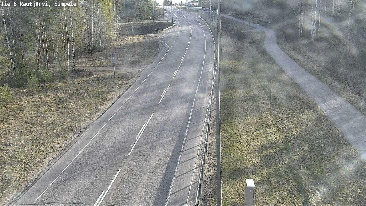 Kelikamerat Kuva Tie 6 Rautjärvi, Simpele, Rautjärvi, Etelä-Karjala