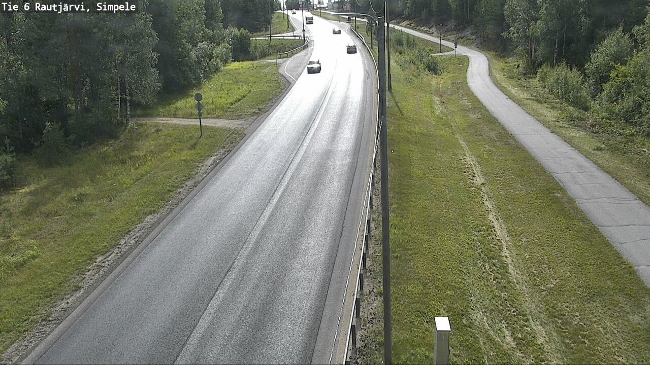 Kelikamerat Kuva Tie 6 Rautjärvi, Simpele, Rautjärvi, Etelä-Karjala