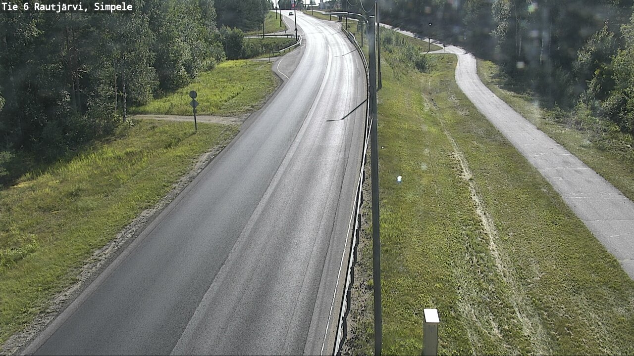 Kelikamerat Kuva Tie 6 Rautjärvi, Simpele, Rautjärvi, Etelä-Karjala