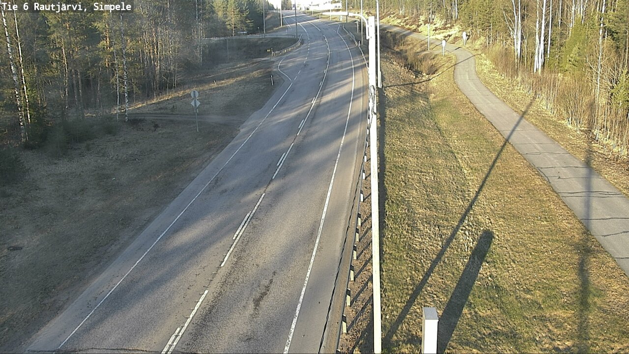 Kelikamerat Kuva Tie 6 Rautjärvi, Simpele, Rautjärvi, Etelä-Karjala