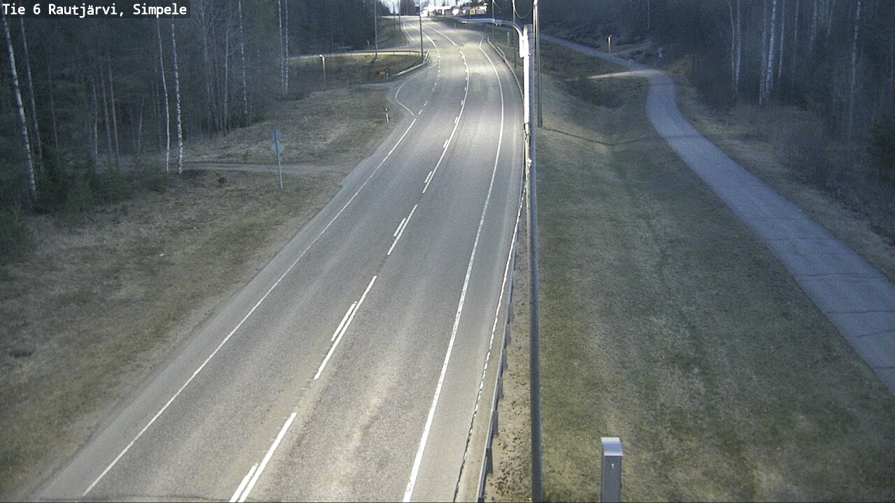 Kelikamerat Kuva Tie 6 Rautjärvi, Simpele, Rautjärvi, Etelä-Karjala