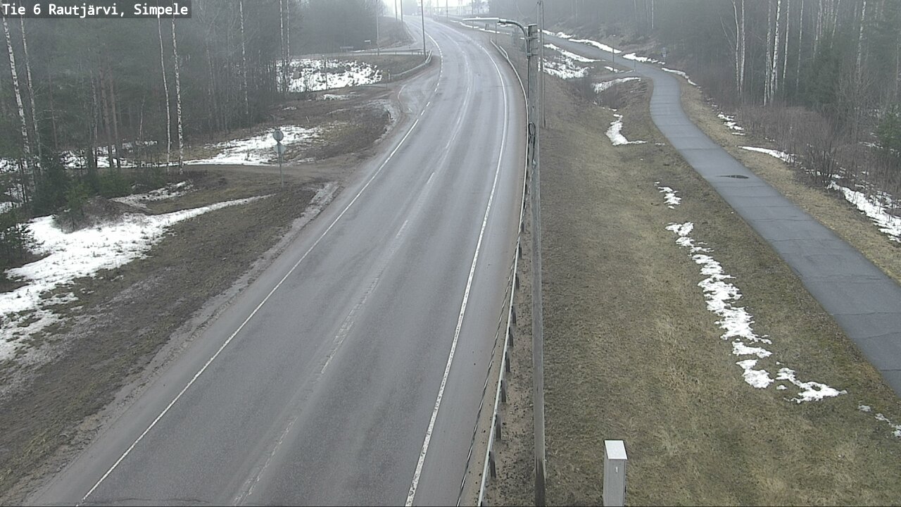 Kelikamerat Kuva Tie 6 Rautjärvi, Simpele, Rautjärvi, Etelä-Karjala