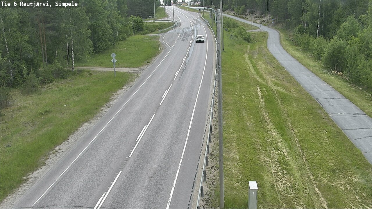 Kelikamerat Kuva Tie 6 Rautjärvi, Simpele, Rautjärvi, Etelä-Karjala