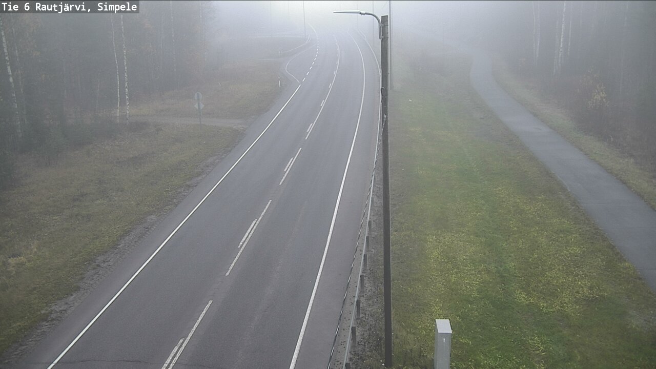 Kelikamerat Kuva Tie 6 Rautjärvi, Simpele, Rautjärvi, Etelä-Karjala