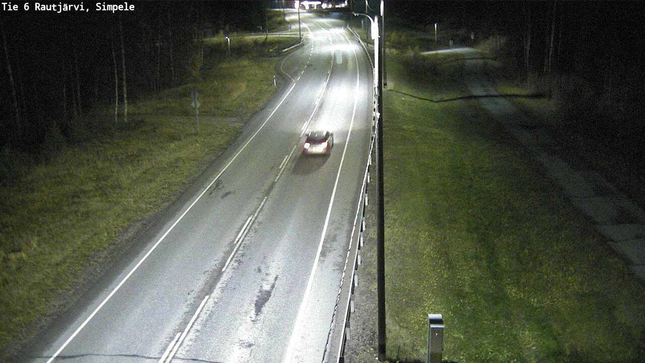 Kelikamerat Kuva Tie 6 Rautjärvi, Simpele, Rautjärvi, Etelä-Karjala