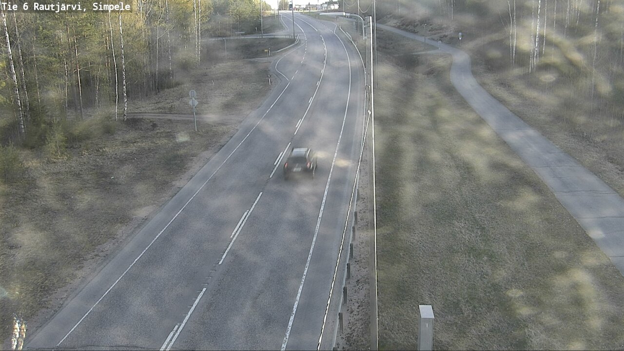 Kelikamerat Kuva Tie 6 Rautjärvi, Simpele, Rautjärvi, Etelä-Karjala