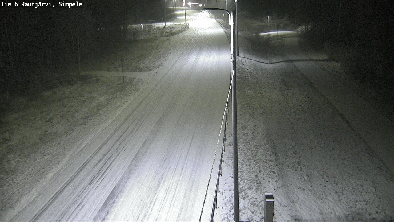 Kelikamerat Kuva Tie 6 Rautjärvi, Simpele, Rautjärvi, Etelä-Karjala