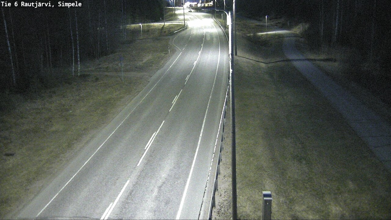 Kelikamerat Kuva Tie 6 Rautjärvi, Simpele, Rautjärvi, Etelä-Karjala