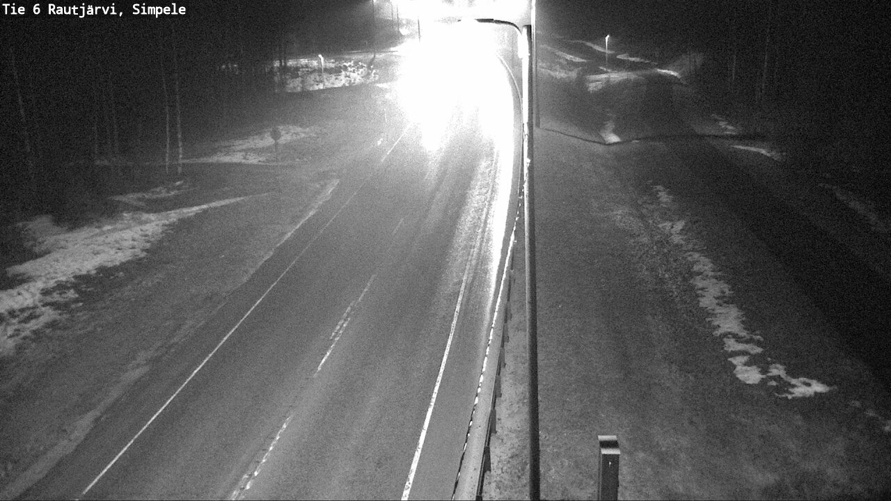 Kelikamerat Kuva Tie 6 Rautjärvi, Simpele, Rautjärvi, Etelä-Karjala