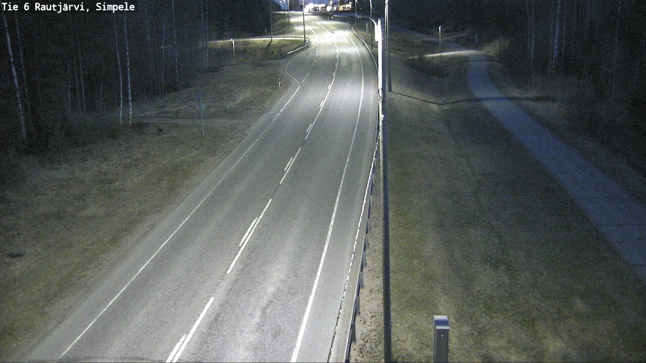 Kelikamerat Kuva Tie 6 Rautjärvi, Simpele, Rautjärvi, Etelä-Karjala