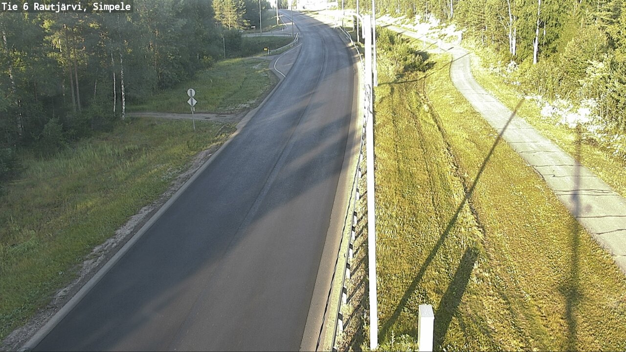 Kelikamerat Kuva Tie 6 Rautjärvi, Simpele, Rautjärvi, Etelä-Karjala