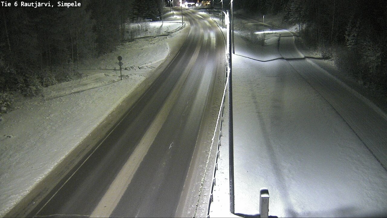 Kelikamerat Kuva Tie 6 Rautjärvi, Simpele, Rautjärvi, Etelä-Karjala