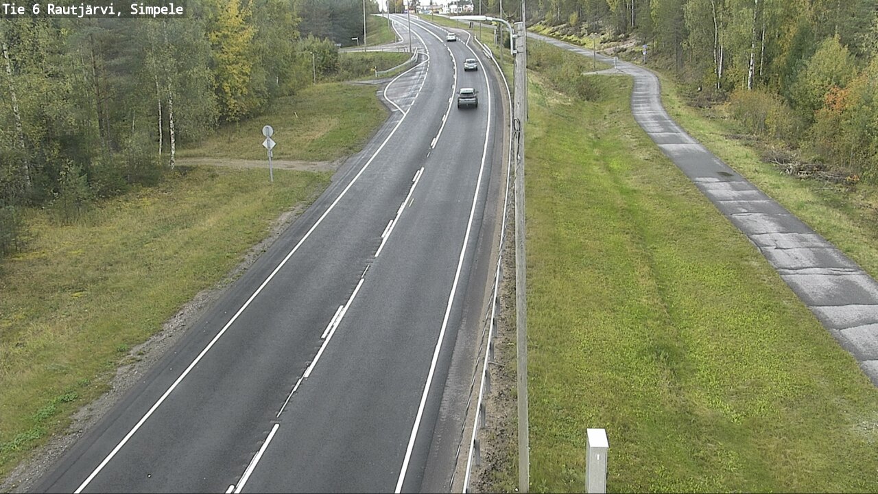 Kelikamerat Kuva Tie 6 Rautjärvi, Simpele, Rautjärvi, Etelä-Karjala