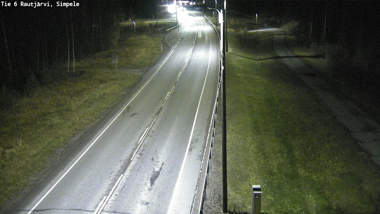 Kelikamerat Kuva Tie 6 Rautjärvi, Simpele, Rautjärvi, Etelä-Karjala