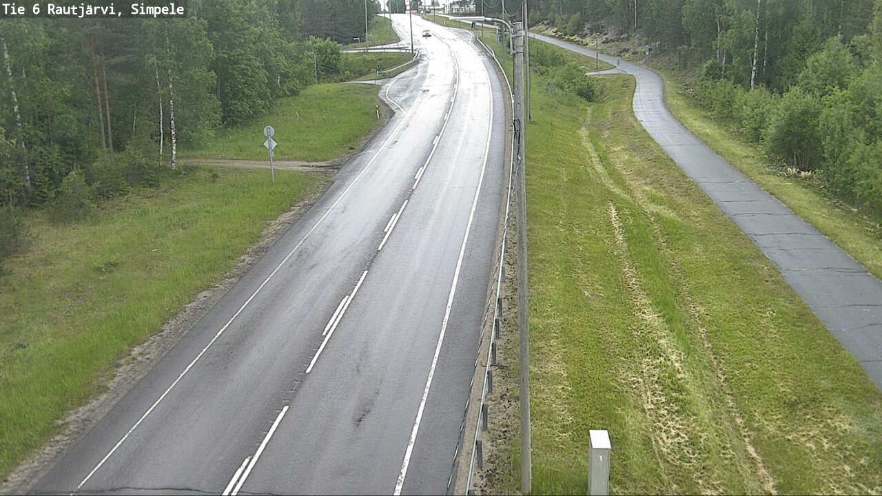 Kelikamerat Kuva Tie 6 Rautjärvi, Simpele, Rautjärvi, Etelä-Karjala